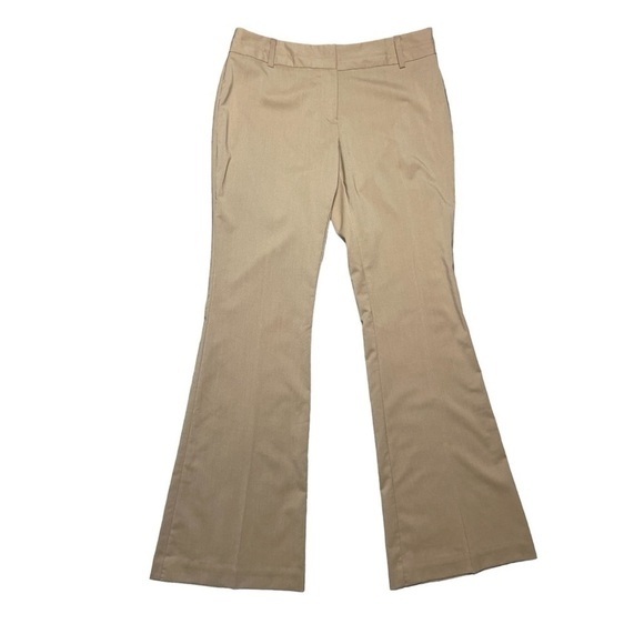 NWT Worthington Retro Flare Camel Tan Dress Pants - Size 6 - Picture 1 of 12